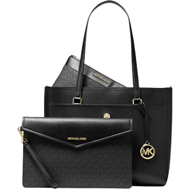 Michael Kors Maisie Extra-Small Logo 2-in-1 Backpack (Black)