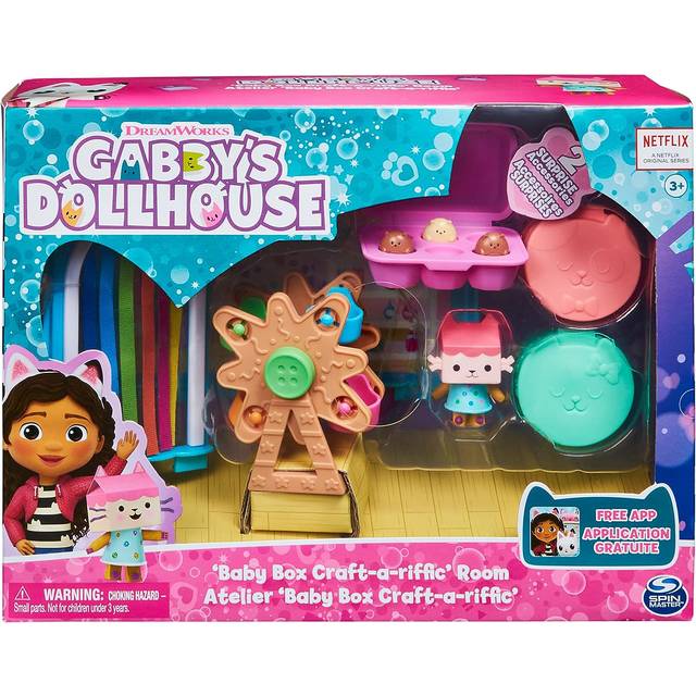 totum, Gabby'S Dollhouse 2 In 1 Creativity Set