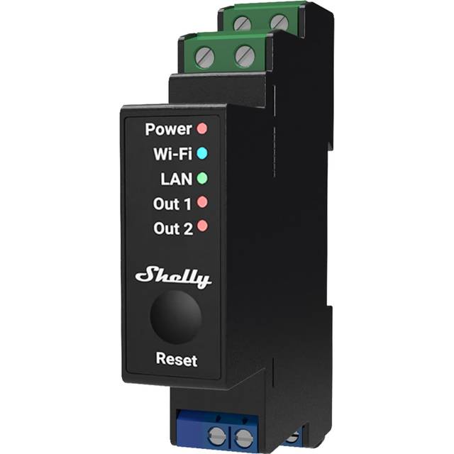 Shelly Pro 2PM (2 stores) find prices • Compare today »