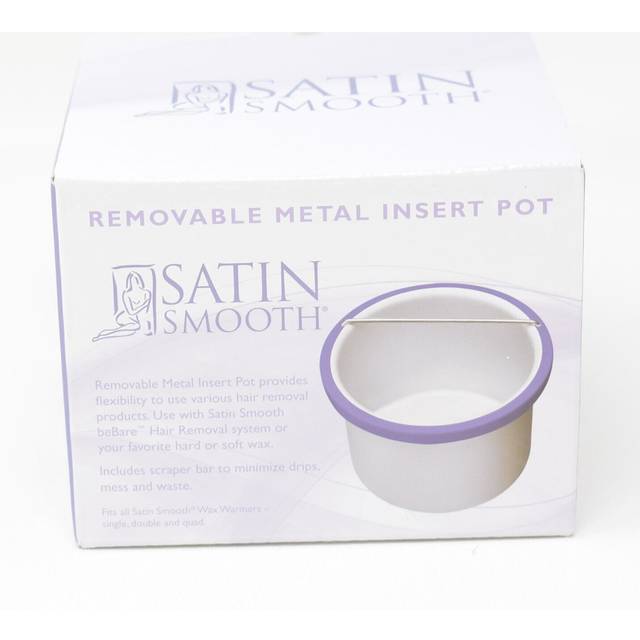 Satin Smooth Empty Metal Wax Pot – The Wax Connection