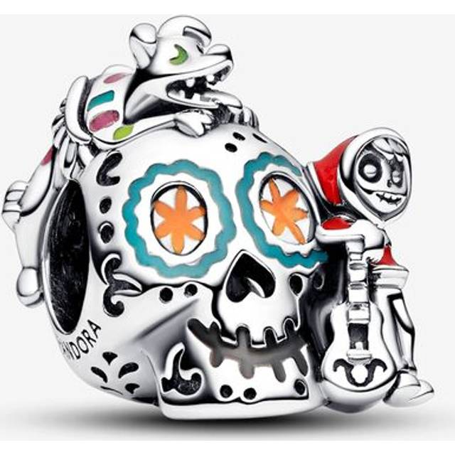Pandora Disney Pixar Coco Miguel & Dante Skull Glow-in-the-dark Charm  Multicolor One Size • Price »