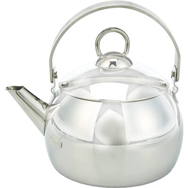 Korkmaz Tombik 37oz. Stainless Steel Teapot