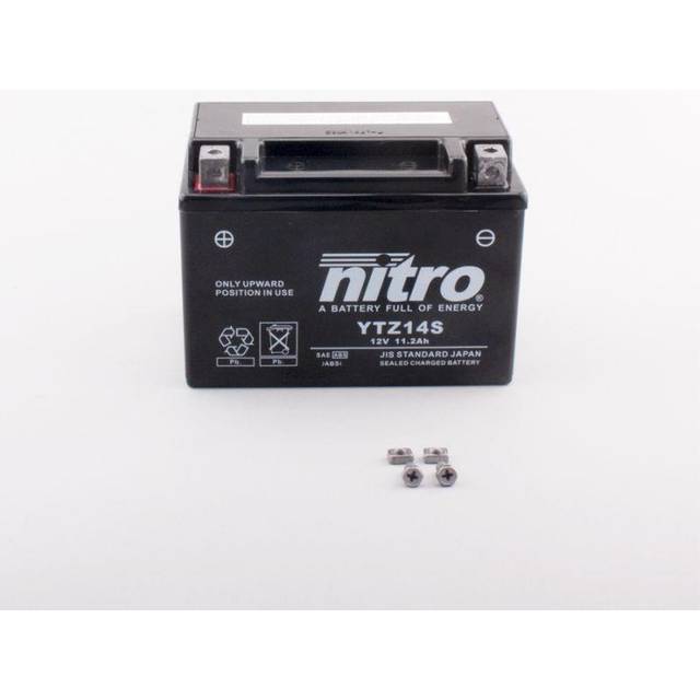Nitro Motorrad batterie ntz14s gel geschlossen, 12v 11,2ah cca