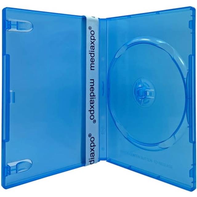 CheckOutStore 100 STANDARD Clear Blue Color Single DVD • Price »