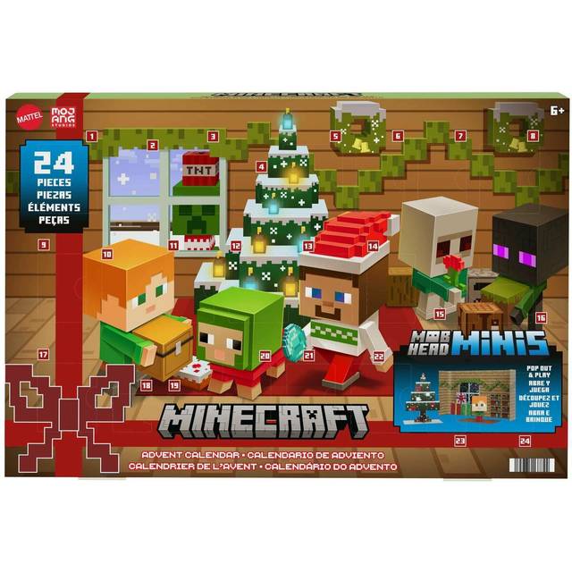 Minecraft Mob Head Minis Julkalender 2023