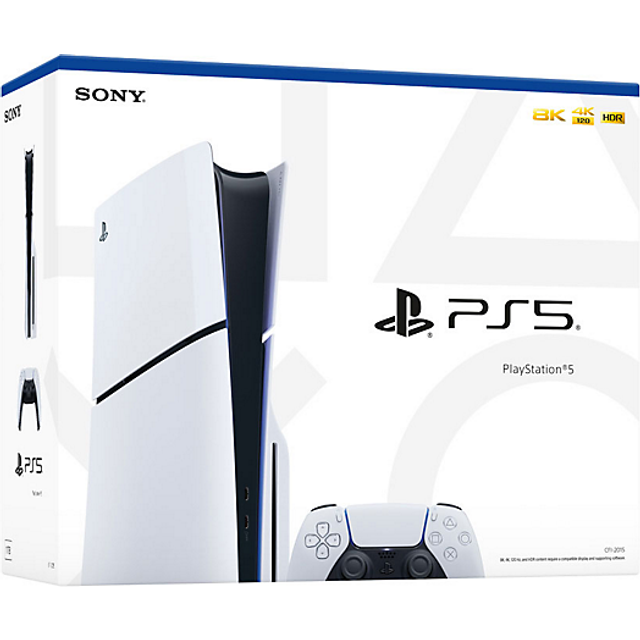 Sony PlayStation 5 (PS5) Slim Standard Disc Edition 1TB • Pris »