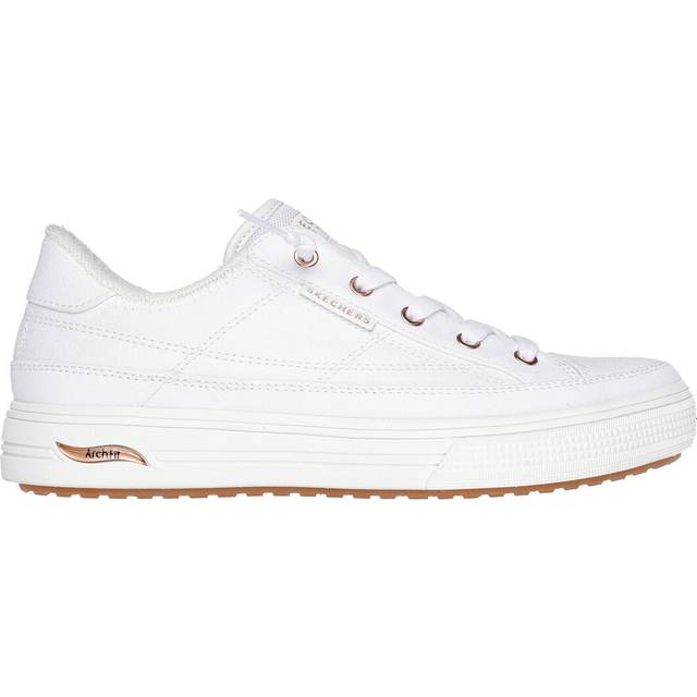 Skechers Arch Fit Arcade Meet Ya There W - White • Price