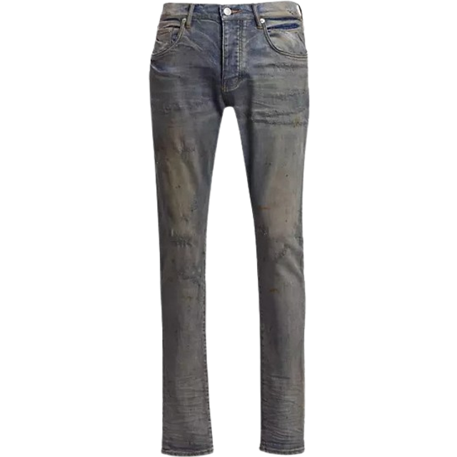 Purple Brand Men's P001 Vintage Stretch Skinny Jeans - Indigo Oil