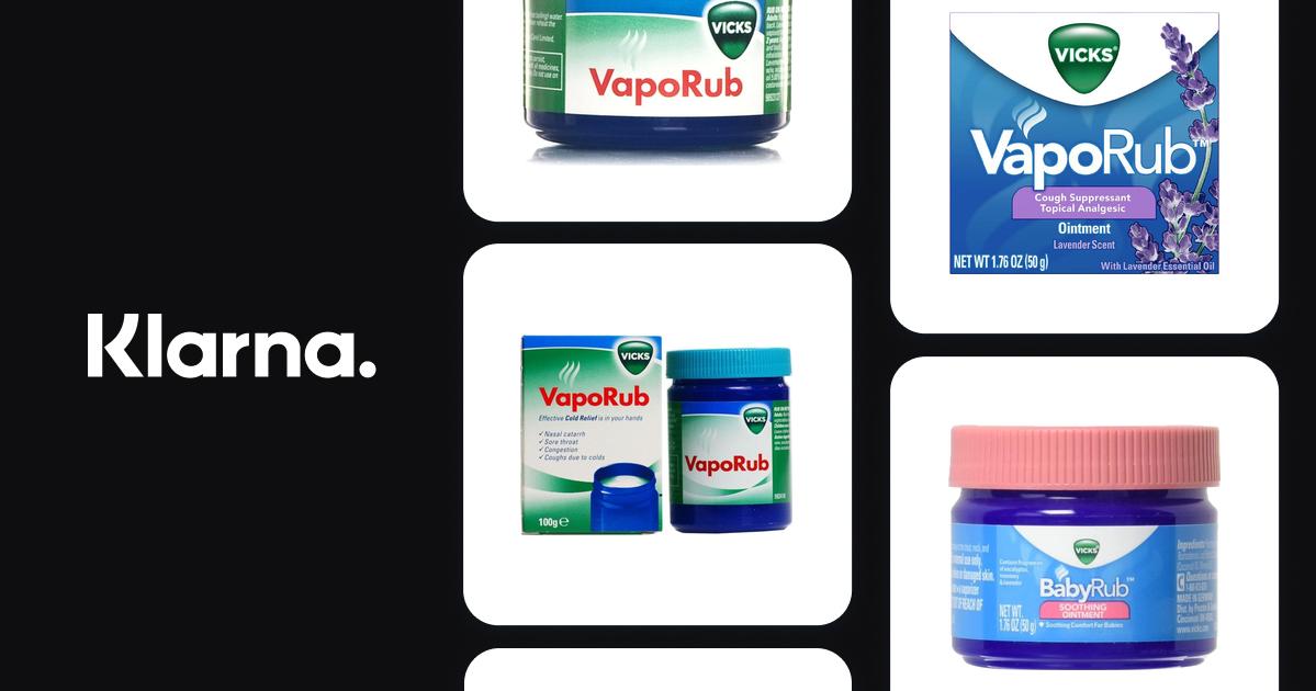 Vicks vaporub • Compare (9 products) see prices »
