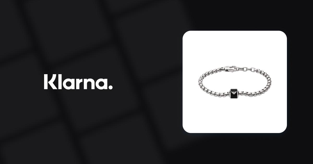 Emporio Armani Bracelet - Silver/Black • Sieh Preis »