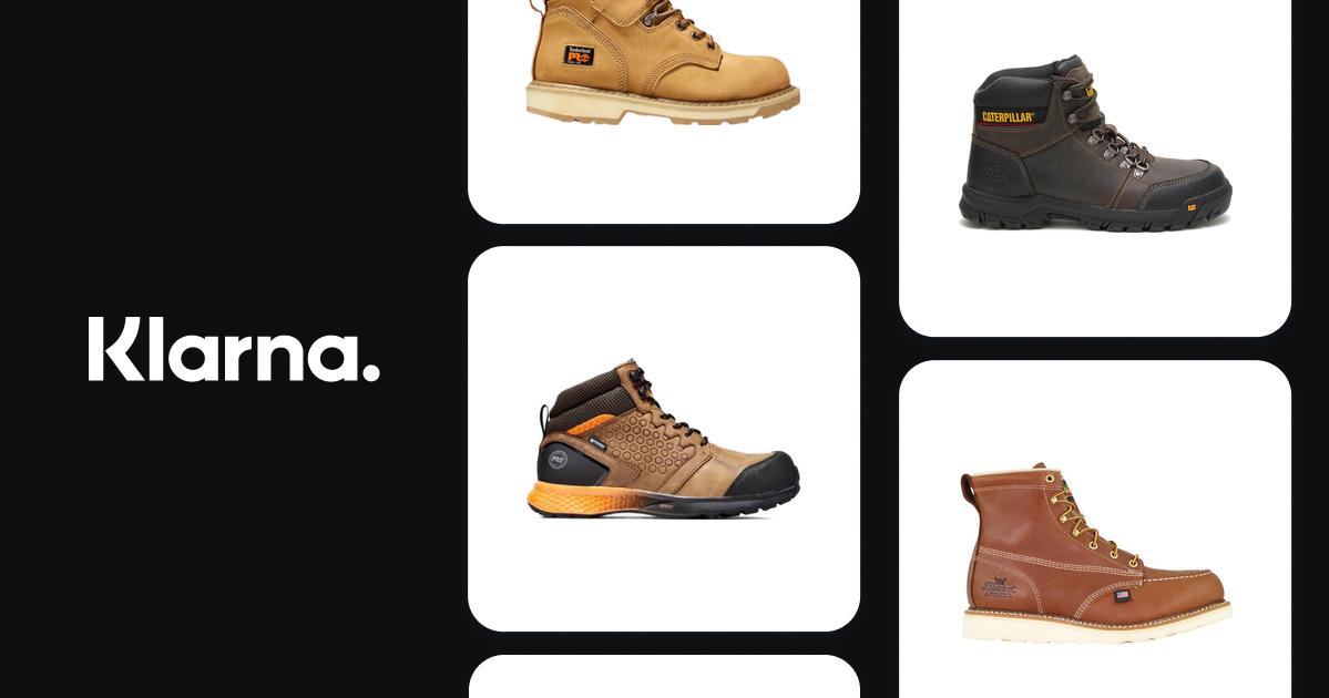 Black work boots • Compare (500+ products) Klarna