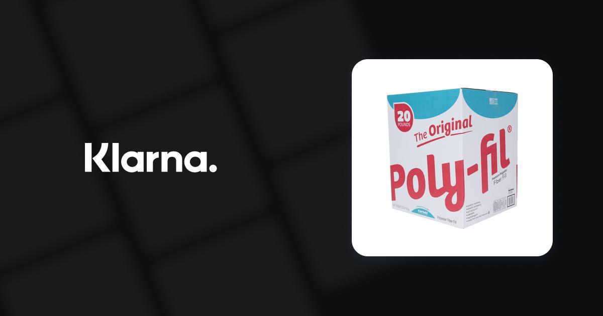 Poly Fil Premium Polyester Fiber Fill 20lb box • Price »