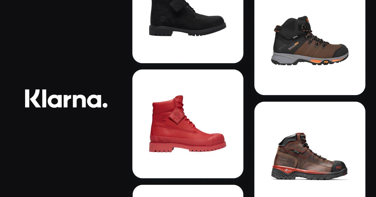 Red timberland boots mens • Compare at Klarna today